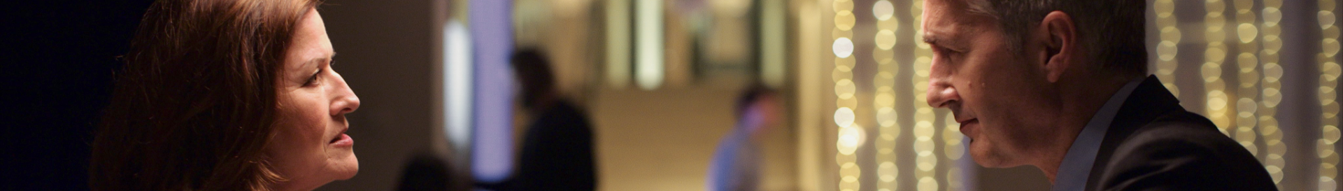 Kazia Pelka and Adam Morris in All Too Familiar